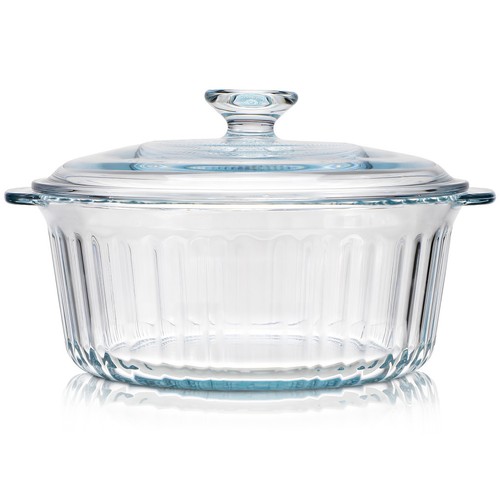 Serving dish with lid glass - dish,