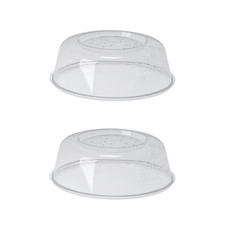 2x IKEA Prickig Microwave Lid