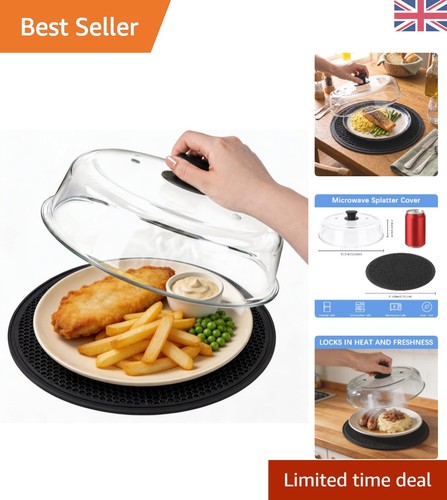 Inch glass microwave cover - glass,