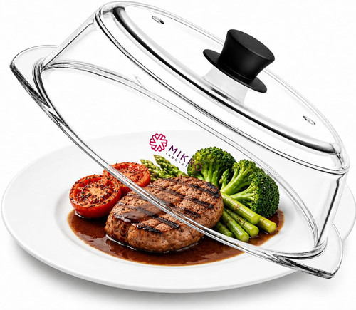 Tall glass microwave splatter - tall,
