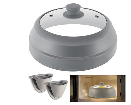 Glass microwave collapsible - glass,