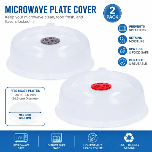 Pack microwave food plate - microwave,