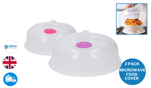 Microwave food plate cover - microwave,