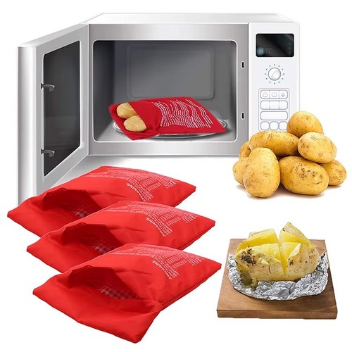 Microwave potato bag - potato, reusable
