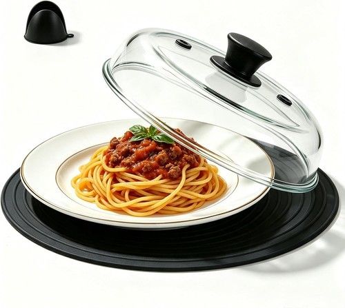 Glass microwave splash - 10.24",