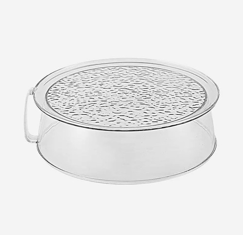 Clear plastic microwave - clear,