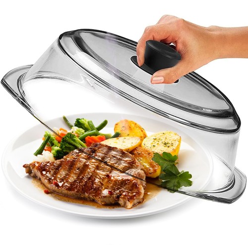 Tall glass microwave splatter - tall,