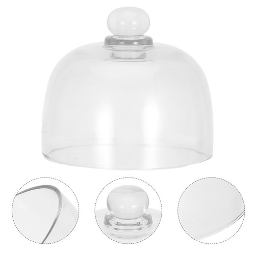Transparent glass food - food, dome