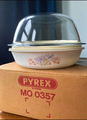 Vintage pyrex england blue - pyrex,