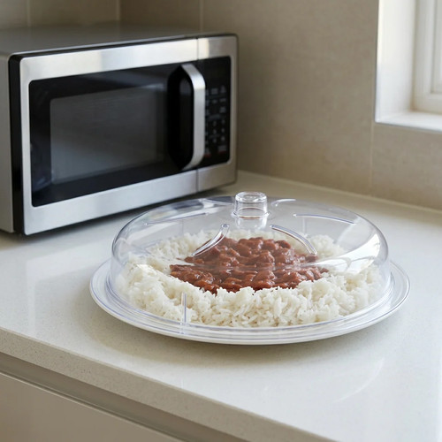 Microwave plate cover - microwave,