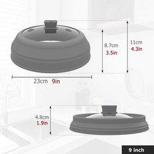 Microwave Splatter Cover Glass