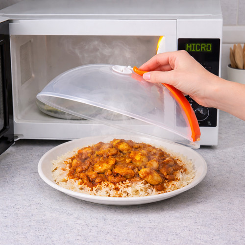Microwave splatter cover clear - cover,